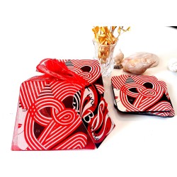 Sous-verre coloré "Damona"