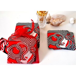 Sous-verre coloré "Duas Faciès"