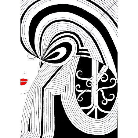 Affiche murale "Athéna"