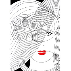 Affiche murale "Iris"