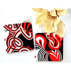 Lot 2 sous-verres colorés Mix1