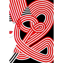 Tableau moderne portrait...