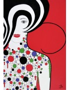 Tableaux Visage Femme Abstrait