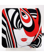 Sous-verre coloré à l'unité